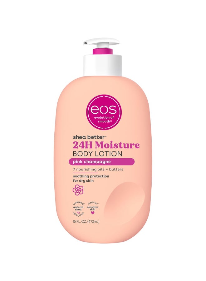 EOS Shea Better Body Lotion 16oz pink champagne 16oz